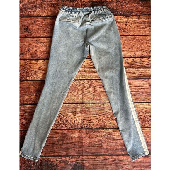 PacSun Active Stretch Denim‎ Joggers Skinny Jeans Blue Pants Men's Size Medium - Picture 1 of 11